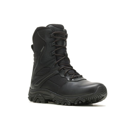 Men Moab 3 8" Tactical Zip Waterproof Wide Boots | Merrell