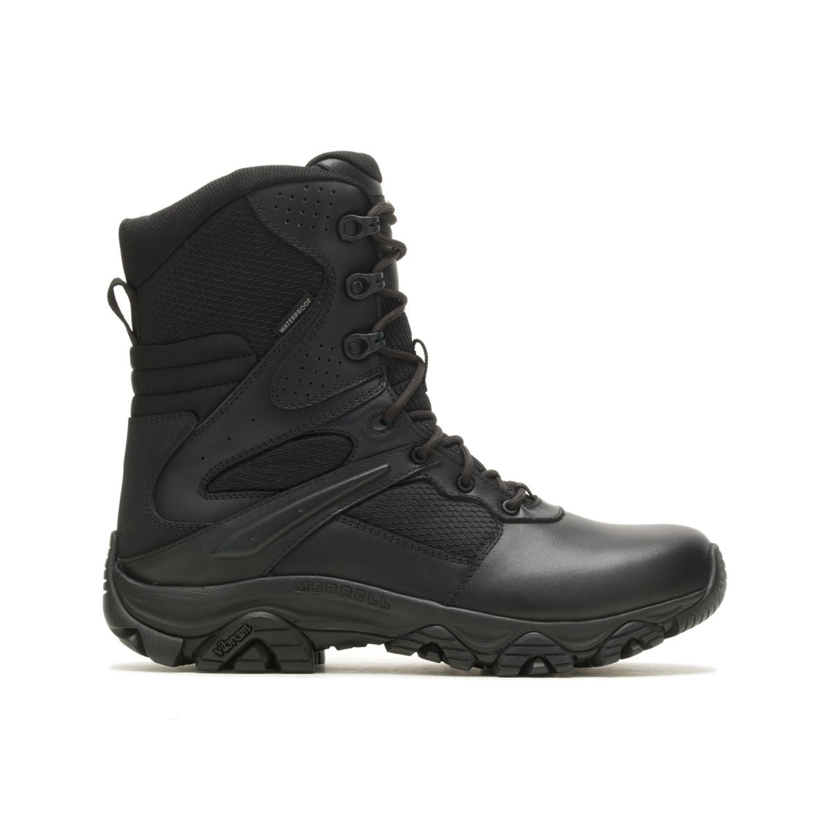 Men Moab 3 8" Tactical  Zip Waterproof Boot | Merrell