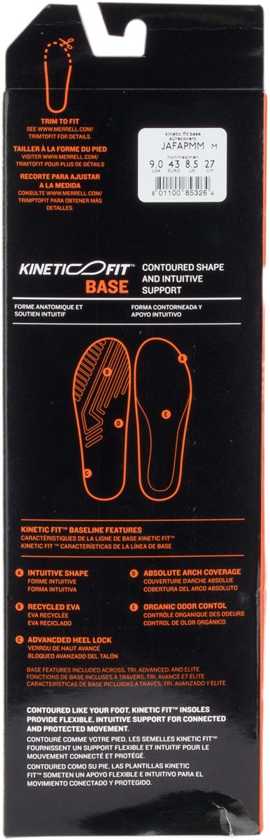 Women's Kinetic Fit Base AL Footbed  - Insoles | Merrell