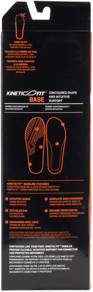 Women - Kinetic Fit™ Base Footbed - Insoles | Merrell